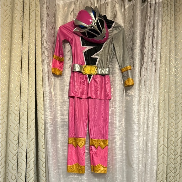 Kids Pink and Silver Costume with Helmet - Picture 1 of 3